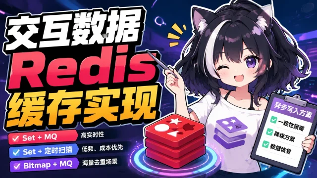 交互数据缓存设计:按流量分级的三套方案封面图